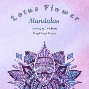 Lotus Flower Mandalas Coloring (25 Images)